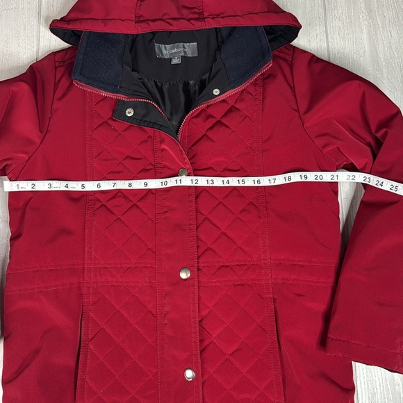 Winter Jacket, hooded, Quilted, Liz Claiborne, Small - Picture 6 of 10